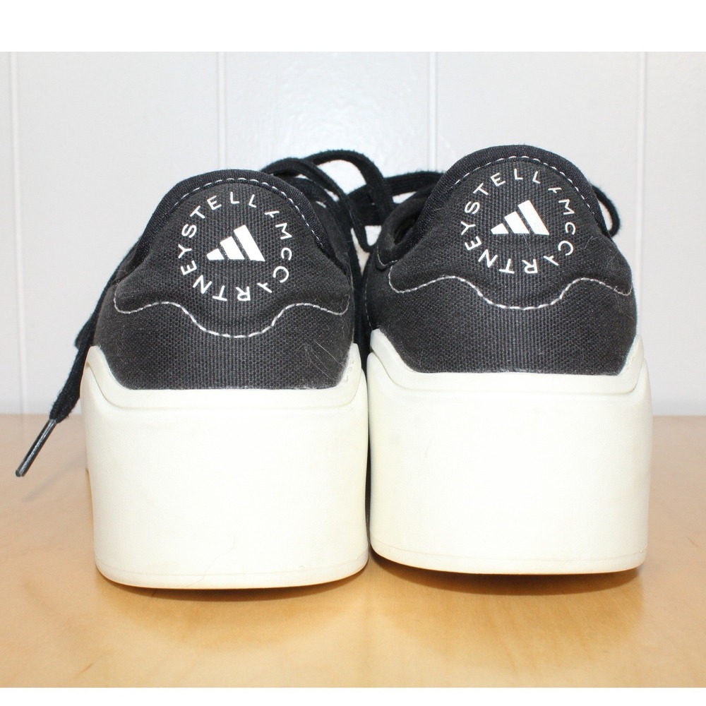 Adidas by Stella McCartney Court Platform Sneakers Size 8 - Picture 8 of 10